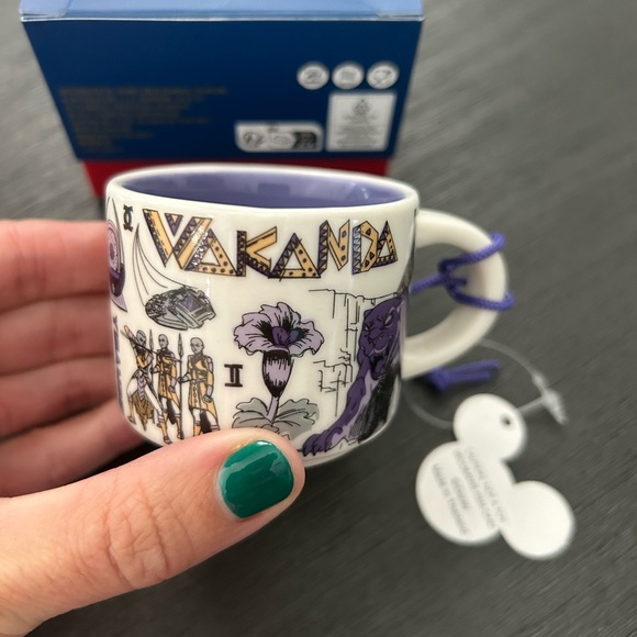 NWT Marvel x Starbucks Been There Series Collection Decoration Ornament, Rare! - Picture 2 of 8